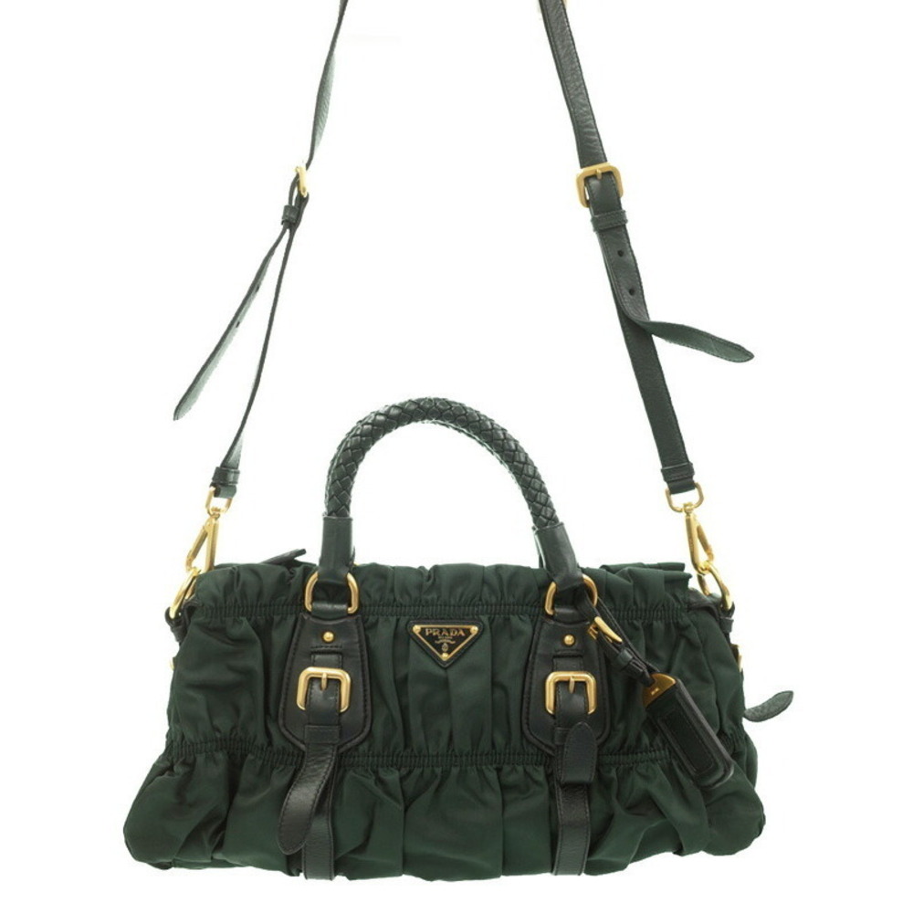 Prada Gathered Handbag